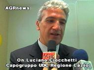 Luciano Ciocchetti  Capogruppo UDC - Regione Lazio
